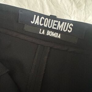 JACQUEMUS Stretch-twill straight-leg pants size. 36
